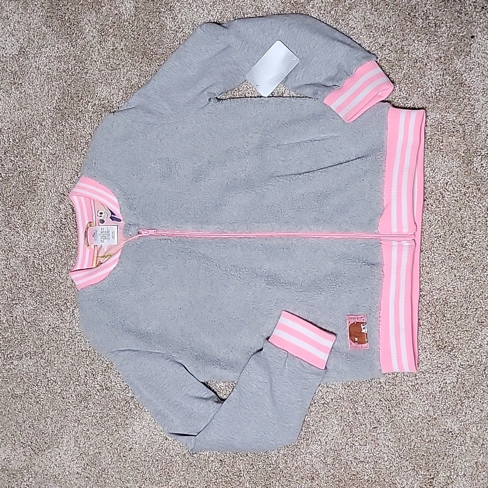 NWT Disney Store Zootopia zip jacket, kids size 13
